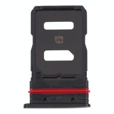 Vassoio della scheda SIM + vassoio della carta SIM per Asus Zenfone 8 ZS590KS (nero smerigliato)