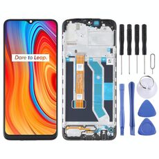 Schermo LCD e digitalizzatore Assemblaggio completo con cornice per OPPO Realme C3 / C3i RMX2027 RMX2020 RMX2021