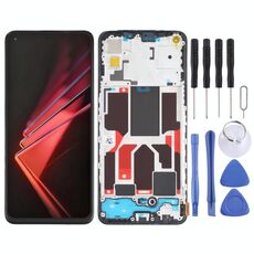 Schermo LCD originale e assemblaggio completo del digitalizzatore con cornice per OPPO K9 PEXM00