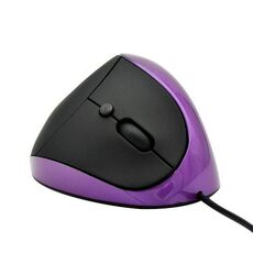 Jsy-05 6 Tasti cablato Mouse verticale ergonomia Brace Mouse ottico (viola)