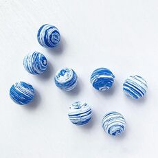8 pezzi/set blu bianco palla studio sfondo ornamento puntelli per foto