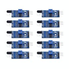 10 PCS INFRAROD SMART AUTO AUTO SENSORE SENSORE SENSORE PATOIOELLEECTRICO Sensore robot (6D9)