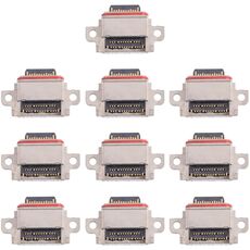 10 connettori per porta di ricarica per Samsung Galaxy S10+ SM-G975F, SM-G975U, SM-G975W, SM-G975U1, SM-G9750, SM-G975N, SM-G975X