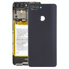 Copertura posteriore della batteria di vetro per ZTE BLADE V9 (nero)