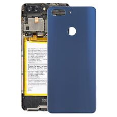 Copertura posteriore della batteria di vetro per ZTE BLADE V9 (blu)