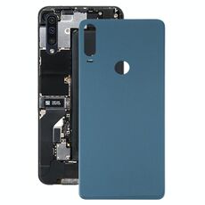 Per Alcatel 3x (2019) 5048 5048U 5048Y Coperchio posteriore batteria in vetro (verde)