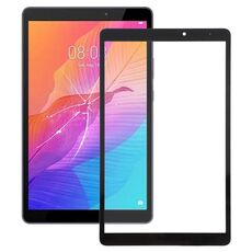 Per Huawei MatePad T 8 KOB2-L09, KOB2-W09 Lente esterna in vetro per schermo anteriore (nero)