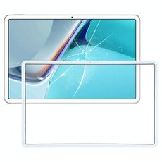 Per Huawei MatePad 11 2021 DBY-W09 DBY-AL00 Lente in vetro esterno per schermo frontale (bianco)