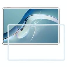 Per Huawei MatePad Pro 12.6 2021 WGR-W09 WGR-W19 WGR-AN19 Lente in vetro esterno per schermo frontale (bianco)