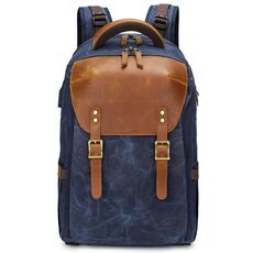 Borsa per la fotografia della fotocamera della fotocamera della fotocamera della fotocamera del batik impermeabile del K805 (blu)