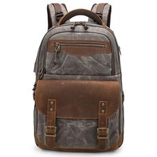 Borsa per fotocamera per fotocamera retrò retrò retro K813 (grigio)