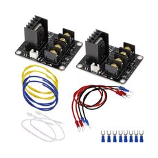 2 PCS / set 3D Stampante 3D Contenitore riscaldato Modulo di espansione Modulo MOSFET per Anet A8 Stampante 3D