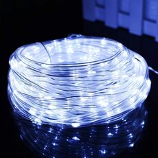 Le luci della corda della decorazione della festa di vacanza Le luci della corda della decorazione del giardino Led della decorazione del giardino della luce con telecomando, Spec: 7m 50 LED USB alimentato (luce bianca)