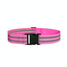 3 PCS ESTERNO NOTTE REGOLABILE NOTTE E CYCLING CILAFIA RIFLUTTIVE, SPECIFICAZIONE: Larghezza 5 cm (rosa)