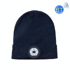 M1-BL LED Bluetooth Bluetooth Bluetooth Cappello senza fili Cappello da corsa notturno (navy)