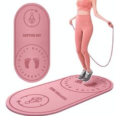 Tappetino da 8mm TPE-assorbente e assorbente da holl-assorbimento a casa Stuoia da casa Stort sportivo da casa (rosa)
