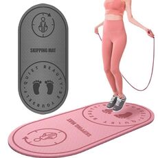 Tappetino da 8 mm TPE-assorbente e anti-assorbimento degli ammortizzatori Home Stuoia sportiva da casa Stort sportivo (grigio)