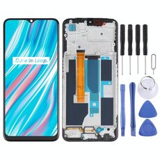 Schermo LCD originale e digitalizzatore Assemblaggio completo con cornice per OPPO A55 5G / Realme V11 5G PEMM00 PEMM20 PEMT00 PEMT20