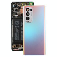 Cover posteriore della batteria originale per OPPO Reno5 Pro + 5G / Trova X3 Neo CPH2207, PDRM00, PDRT00 (arancione)