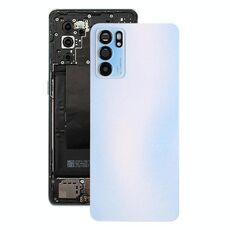 Cover posteriore della batteria originale per OPPO RENO6 5G PEQM00, CPH2251 (BLU)