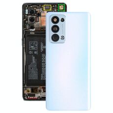 Cover posteriore della batteria originale per OPPO Reno6 Pro + 5G / Reno6 Pro 5G Snapdragon CPH2247, PENM00 (blu)