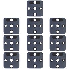 Per Tecno Camon 16 / Camon 16 Premier CE7, CE7j, CE9h, CE9, CD6j 10 pezzi Obiettivo fotocamera posteriore
