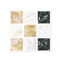 20 pezzi / set Cucina Stufa Cucina Adesivo a prova di olio Decorazioni in ceramica Decorazione autoadesiva Adesivo da parete autoadesivo, Specifiche: Pellicola ottica (MSK002)