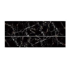 2 PCS PVC imitazione Scala in marmo Step Adesivo antiscivolo Autoadesivo Autoadesivo Adesivo decorativo decorativo, Specifica: Twill Style, 100x25cm (FLT-004)