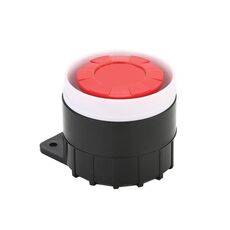 2 PCS BJ-1K High-Decibel Active BUZZER attivo Dual Audio Sirena elettronica Allarme Allarme Anti-furto BUZTOR BUZZER, TENSIONE: 220V (rosso bianco rosso)