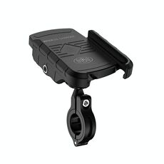 Staffa mobile della ricarica wireless della motocicletta M9 del motociclo 15W Staffa di navigazione del telefono cellulare della ricarica rapida (nera)