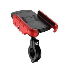 M9 Motorcycle Wireless Charge Bracket Telefono cellulare 15W Fast Charging Bracket di navigazione per cellulare (rosso)