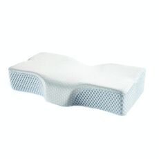 Schiuma di memoria LD-P3 Proteggi cuscino Cervicale Cuscino Spina Cervicale Single Slow Rebound Memory Foam Cuscino, Dimensioni: 60 x 34 x 11.7 cm (blu)