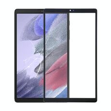 Per Samsung Galaxy Tab A7 Lite SM-T220 Wifi Schermo frontale Lente esterna in vetro con adesivo OCA otticamente trasparente (nero)