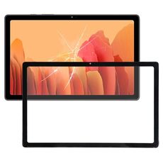 Per Samsung Galaxy Tab A7 10.4 (2020) SM-T500/T505 Lente in vetro esterno per schermo frontale con adesivo OCA otticamente trasparente (nero)