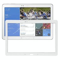 Per Galaxy Tab Pro 10.1 / SM-T520 Touch Panel con adesivo OCA otticamente trasparente (bianco)