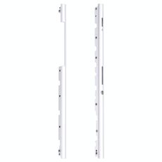 1 paio laterale laterale Sidebar per Sony Xperia C5 Ultra (Argento)