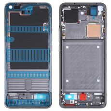 Cornice frontale originale LCD Piastra di lunetto per Xiaomi Mi 11 Pro M2102K1AC (nero)