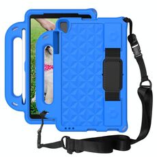 Per Lenovo M10 X306X / X306F serie Diamond Series EVA Anti-caduta Anti-Air Anti-Ammortizzatore Protective Custodia con supporto e cinturino (blu)