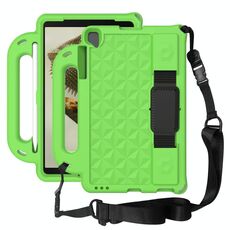 Per Lenovo M10 X306X / X306F serie Diamond Series EVA Anti-caduta Anti-caduta antiurto Antiuso Custodia protettiva con supporto e cinturino (verde)