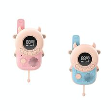 K22 Children Voice Transmission Walkie-Talkie Palmare Comunicazione wireless Comunicazione esterna Parent-figlio giocattoli educativi interattivi, Stile: Senza batteria (mucca)