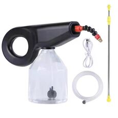 Atomizzato Disinfezione Sterilizzatore Giardino Strumento Giardino Annaffiatura della famiglia Can, Specifica: Fiore di versamento + Tubo telescopico + tubo di pompaggio da 2,5 m