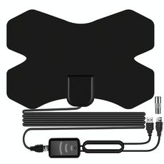MyC-HDTV050 X Scudo 25DB 4K HDTV Antenna, Gamma di ricezione: 150 miglia