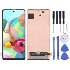 Schermo LCD Super AMOLED originale per Samsung Galaxy A71 4G SM-A715 con assemblaggio completo di digitalizzatore