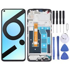 Schermo LCD e digitalizzatore Assemblaggio completo con cornice per OPPO Realme 6i (India) / Realme 6s / Realme Narzo RMX2002