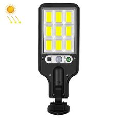 616 Solar Street Light LED Human Body Induzione Giardino Light, Spec: 108 COB Nessun telecomando