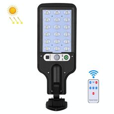 Solar Street Light LED Human Body Induzione Giardino luce, Specifiche: 616A-18 LED con telecomando