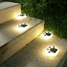 Orso Paw Outdoor Solar LED Courtyard Luce sepolta (luce calda)