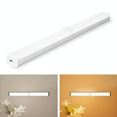 Lampada a induzione a forma di corpo umano a LED Striscia di ricarica a striscia di ricarica, dimensioni: 15 cm (argento e luce bianca)