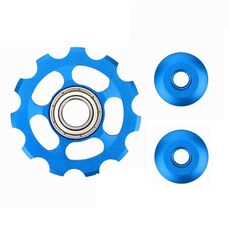 Rotella della guida del volano della bicicletta di montagna 5 PCS (blu)
