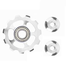 5 pezzi Mountain Bicycle Guide volano ruota (argento)